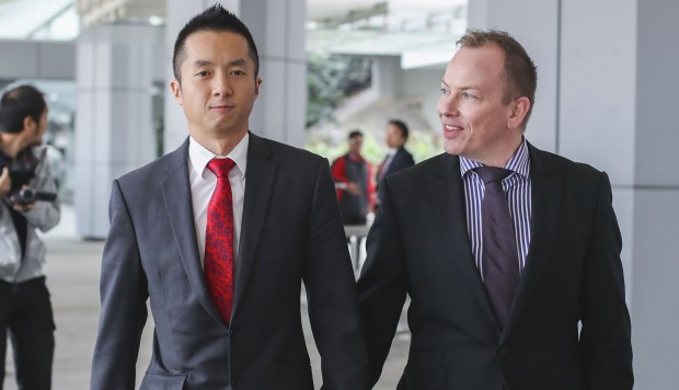 Gay civil servant will take case to Hong Kong’s top court in final bid to win spousal benefits for husband