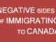 Negative side of immigration to Canada. Be prepared. LP Group