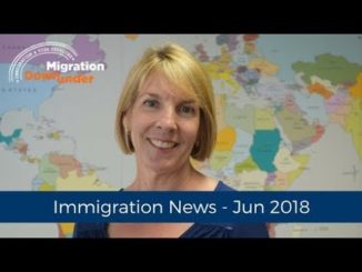 Latest Immigration News June 2018