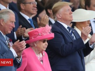 Donald Trump joins Queen for 75th D-Day anniversary