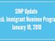 Saskatchewan Immigrant Nominee Program (SINP) Update 2018
