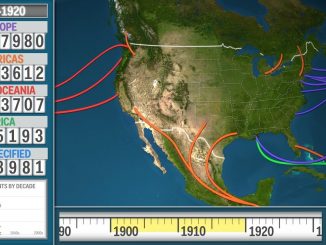 Animated Map Shows History Of Immigration To The US