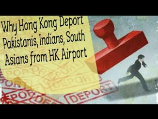 why does Hong Kong Immigration deport people  from airport ? in Urdu/hindi